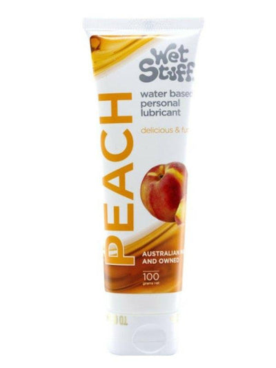 Wet Stuff Peach Lubricant 100 Grams - Passionzone Adult Store